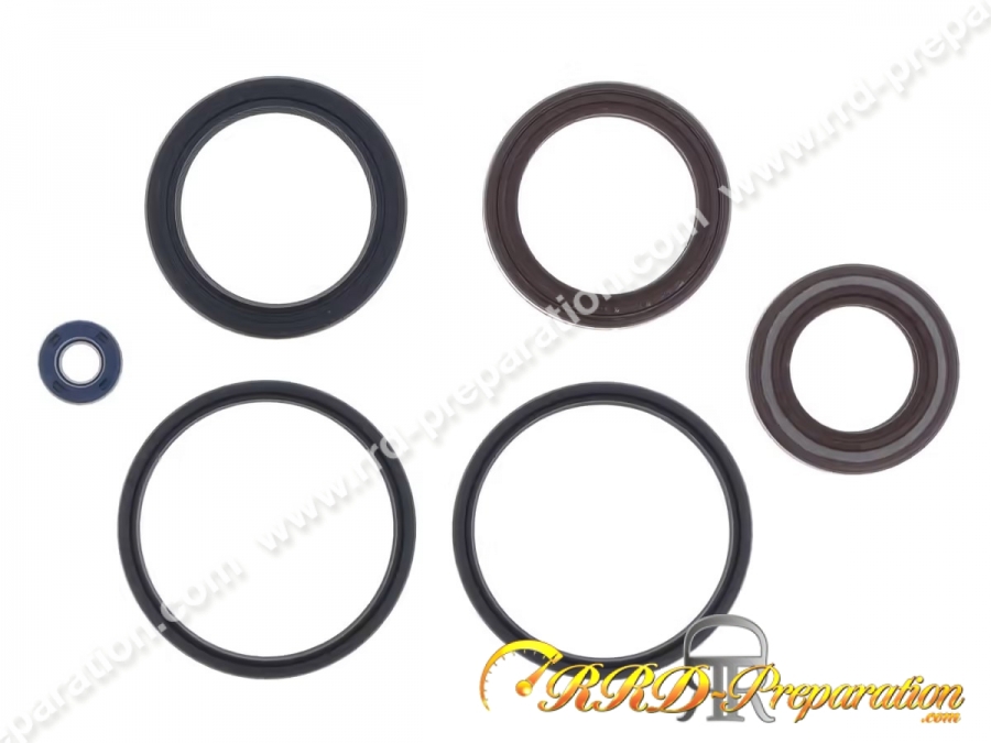 Pack joint spi complet (6 pièces) ATHENA pour moteur maxi-scooter APRILIA ATLANTIC, GILERA.. 400 et 500cc de 2001 à 2013