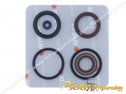 Pack joint spi complet (6 pièces) ATHENA pour moteur maxi-scooter APRILIA ATLANTIC, GILERA.. 400 et 500cc de 2001 à 2013