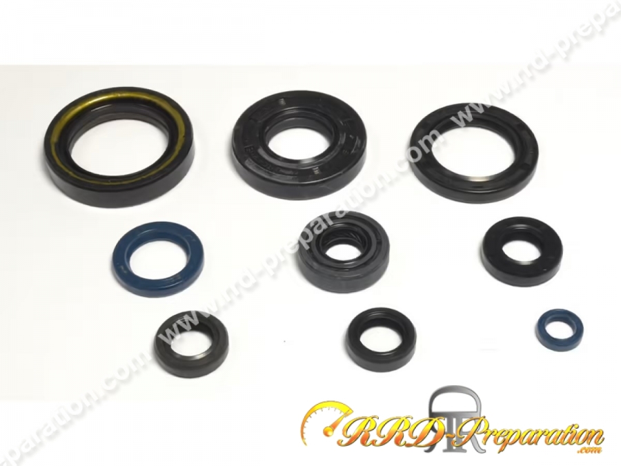 Kit de 9 joint spy ATHENA complet pour moto YAMAHA YZ 125 cc de 2001 à 2004