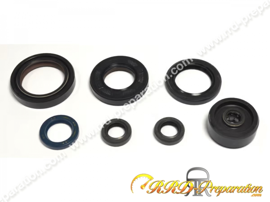 Kit de 7 joint spy ATHENA complet pour moto YAMAHA YZ 125 cc de 1986 à 1993