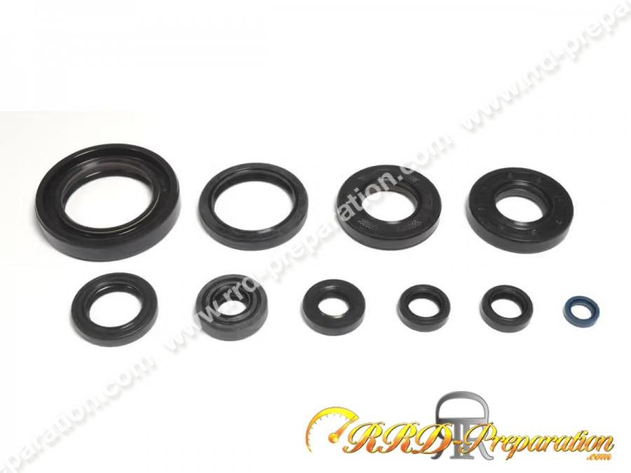 Kit de 10 joint spy ATHENA complet pour moto YAMAHA YZ 2T 250 cc de 1998 à 2000