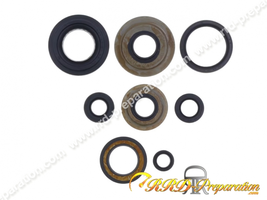 Kit de 8 joint spy ATHENA complet pour moto YAMAHA YFM WARRIO.. 350cc de 1987 à 2018