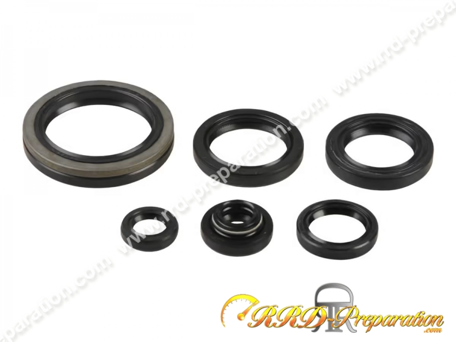 Kit de 6 joint spy ATHENA complet pour moto SUZUKI RM 250 cc de 1996 à 2002