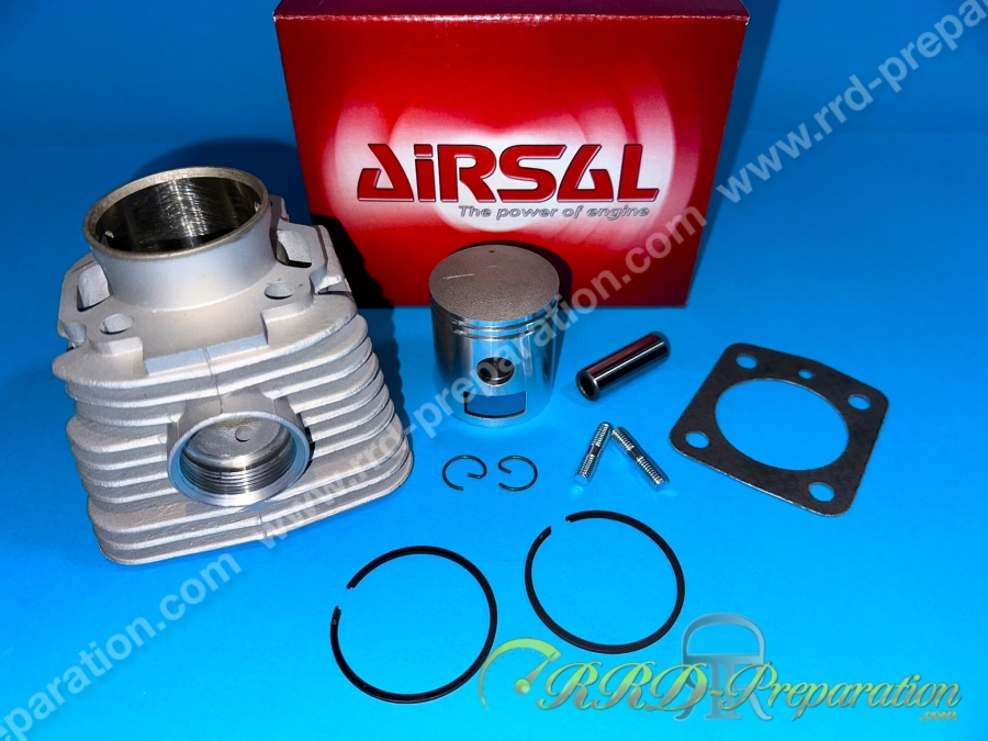 Kit 70 Ø45mm AIRSAL aluminium air pour MBK 88, AV44... / motobecane av7 (carré)