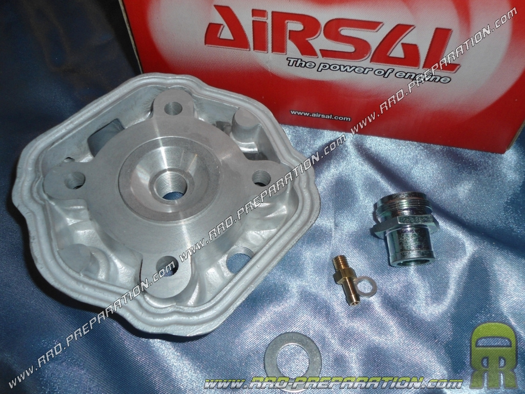 Culasse AIRSAL 50cc aluminium LUXE bi-segment DERBI euro 3 - www.rrd