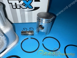 Cylindre / piston sans culasse rechange pour kit 50 liquide TEKNIX MBK 512 aluminium mbk 51 / motobecane av10