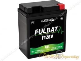 Batterie FULBAT FTZ8V 12V7AH (gel sans entretien) pour moto, scooter ...