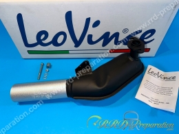 Pot d'échappement type origine sport LEOVINCE cobra pour cyclomoteur PEUGEOT 103 (fixation a 2 vis bride)