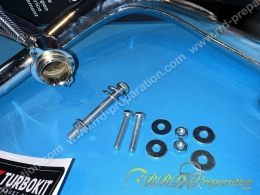 Pot d'échappement TURBOKIT SPECIAL CHROME  50 MBK 51, AV10, motobecane, AV7, AV88, 40...