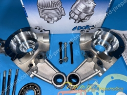 Carters moteur support incorporé POLINI complets Peugeot 103 SPX, RCX & CLIP