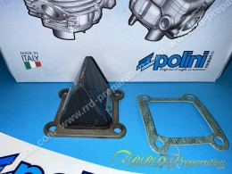 Clapets POLINI ULTRA RACING pour carters POLINI MBK 51 / PEUGEOT 103 Support incorporé