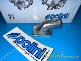 Pipe d' admission POLINI Ø19mm par 24mm (PHBG) peugeot 103 sp, mv, mvl, lm...