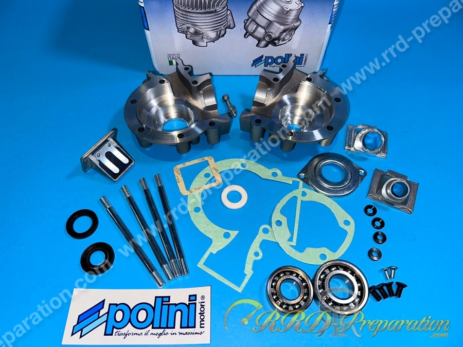 Carters moteur sans support moteur complets POLINI Peugeot 103 sp, mv, mvl, lm...