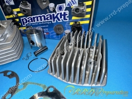 Kit 50 complet avec culasse alu PARMAKIT RACING 6 transferts pour Peugeot 103 / fox / HONDA wallaroo