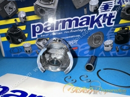 Piston mono-segment PARMAKIT Ø40mm kit air PARMAKIT RACING 6 transferts pour Peugeot 103, fox, HONDA wallaroo