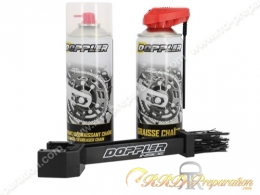 Kit entretien DOPPLER pour kit chaine mécaboite, moto, mob