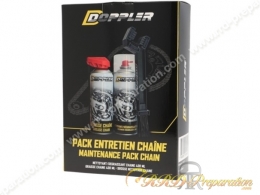 Kit entretien DOPPLER pour kit chaine mécaboite, moto, mob