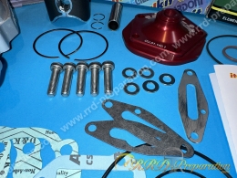 Kit 140cc ITALKIT bi-segment avec culasse pour moteur 125 ROTAX 122, aprilia RS, AF1, EUROPA, PEGASO, et autres 2 temps