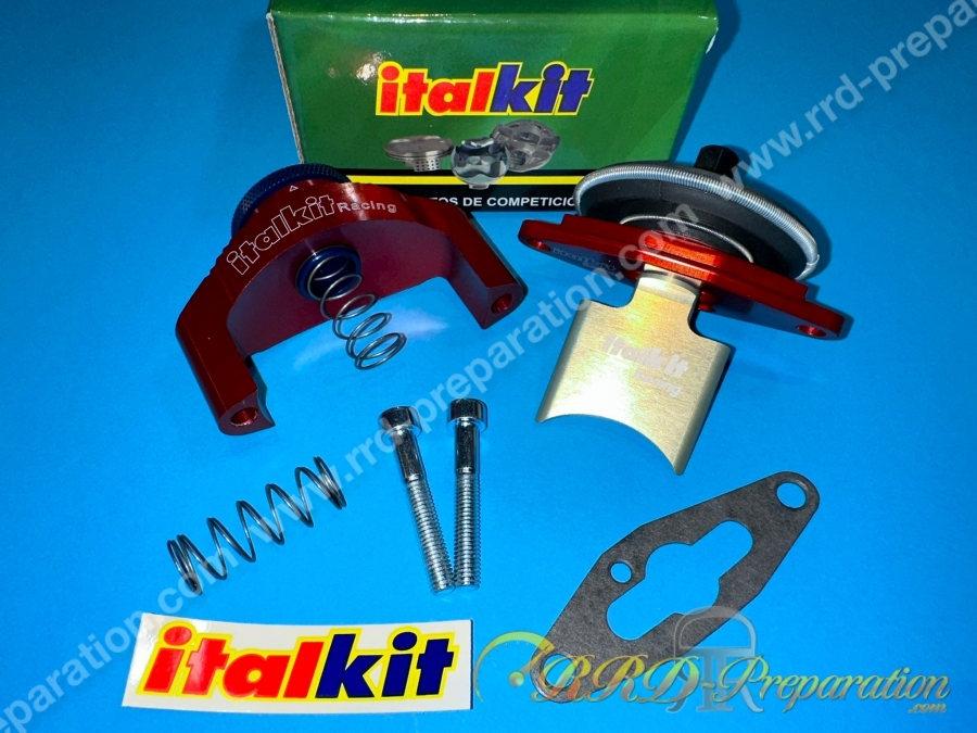 Valve d'échappement pneumatique réglable ITALKIT pour ROTAX 122, 123, APRILIA RS 125 2T, KARTING...