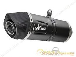 Pot d'échappement LEOVINCE LV ONE EVO BLACK EDITION pour moto YAMAHA MT-125, XSR 125, YZF-R125 à partir de 2021 4T