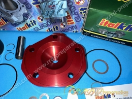 Kit 140cc ITALKIT bi segment avec culasse pour moteur 125 ROTAX 122, aprilia RS, AF1, EUROPA, PEGASO.. et autres 2 temps