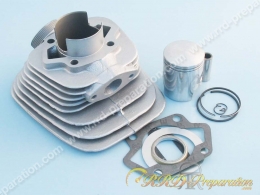 Cylindre - piston sans culasse 65cc Ø42mm PARMAKIT aluminium pour moteur MORINI FBM TURBO, TESTI GRAND PRIX, BETA CAMOSCIO 48...