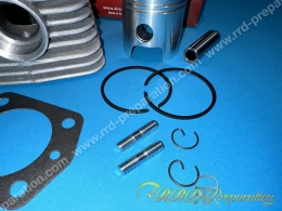 Kit 75 Ø47mm AIRSAL aluminium air pour MBK 88, AV44... / motobecane av7 (carré)