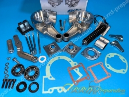 Carters moteur support moteur incorporé POLINI (lanceur+ressort) Peugeot 103 sp, mv, mvl, lm...