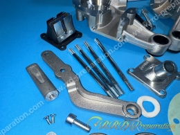 Carters moteur support moteur incorporé POLINI (lanceur+ressort) Peugeot 103 sp, mv, mvl, lm...