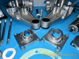 Carters moteur support moteur incorporé POLINI (lanceur+ressort) Peugeot 103 sp, mv, mvl, lm...