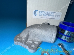 Pipe d'admission C. BOUCHET pour carburateur de 24 à 28mm PWK ou VHST sur Peugeot Fox