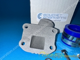 Pipe d'admission C. BOUCHET pour carburateur de 24 à 28mm PWK ou VHST sur Peugeot Fox