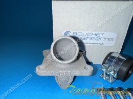 Pipe coudée C. BOUCHET souple 19 à 21mm pour PEUGEOT 103 et MBK 51 avec carters POLINI