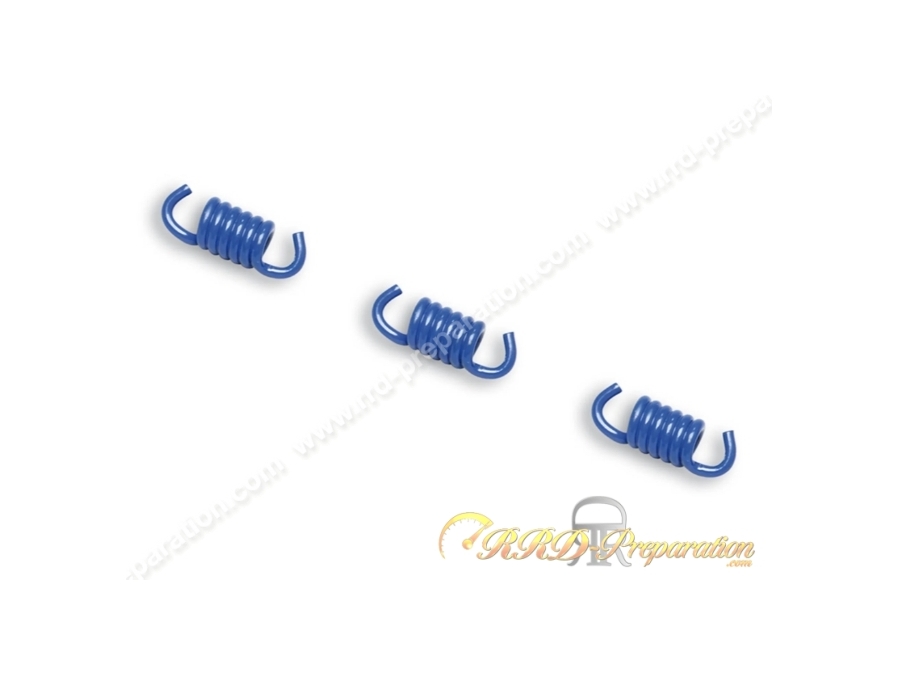 Ressorts d’embrayage bleu MALOSSI Delta et Fly Clutch (embrayage 3 mâchoires) pour scooter Peugeot, Piaggio, Minarelli vertical