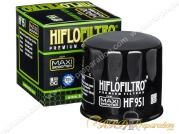 Filtre à huile HIFLO FILTRO HF951 pour maxiscooter HONDA NS, SH, X-ADV, YAMAHA XP TMAX ...