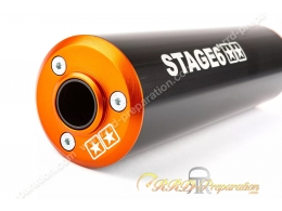 Pot d'échappement STAGE6 R/T 50 passage haut pour SHERCO SM-R 50  (plusieurs coloris au choix)