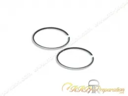 Jeu de 2 segment Ø45.7 X 1.5mm pour kit 70 Ø45.5mm MALOSSI air fonte Peugeot 103, Fox & HONDA wallaroo