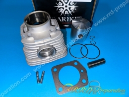 Kit 75 Ø47mm BARIKIT aluminium air pour MBK 88, AV44... / motobecane av7 (carré)