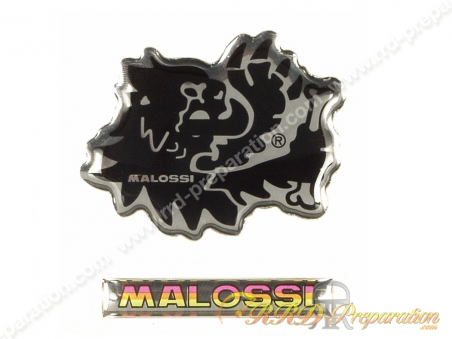 Kit d'autocollants logo MALOSSI 3D