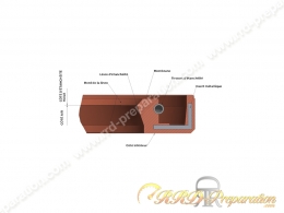 Joint spi de frein MALOSSI Ø27x47x6mm pour VESPA T5 125 2T