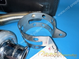 Silencieux d'échappement TURBOKIT ROUND pour YAMAHA YZF 1000 R6 de 1999 à 2002 passage haut ou bas