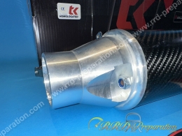 Silencieux d'échappement TURBOKIT ROUND pour YAMAHA YZF 1000 R6 de 1999 à 2002 passage haut ou bas