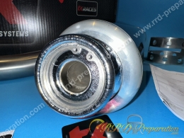 Silencieux d'échappement TURBOKIT ROUND pour YAMAHA YZF 1000 R6 de 1999 à 2002 passage haut ou bas