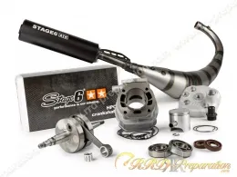 Maxi kit cylindre / vilebrequin / pot STAGE 6 STREETRACE FONTE 88cc pour DERBI EURO 2