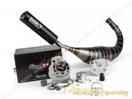 Maxi kit cylindre / pot STAGE 6 BIGRACING 77 noir pour Minarelli AM6