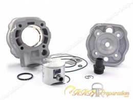 Maxi kit cylindre / pot STAGE 6 BIGRACING 77 noir pour Minarelli AM6