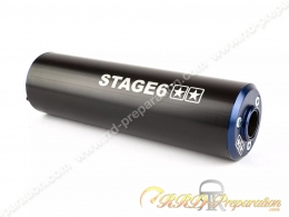 Pot d'échappement STAGE 6 R/T 70 et 80cc passage haut pour DERBI SENDA, APRILIA SX..