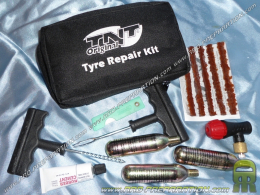 Kit reparacion mechas TNT + gas para moto, ciclo... TUBELESS