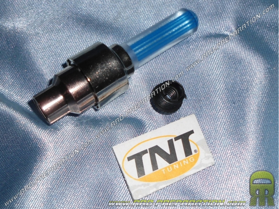 Bouchon de valve TNT à led lighter pour moto, scooter, mob, vélo
