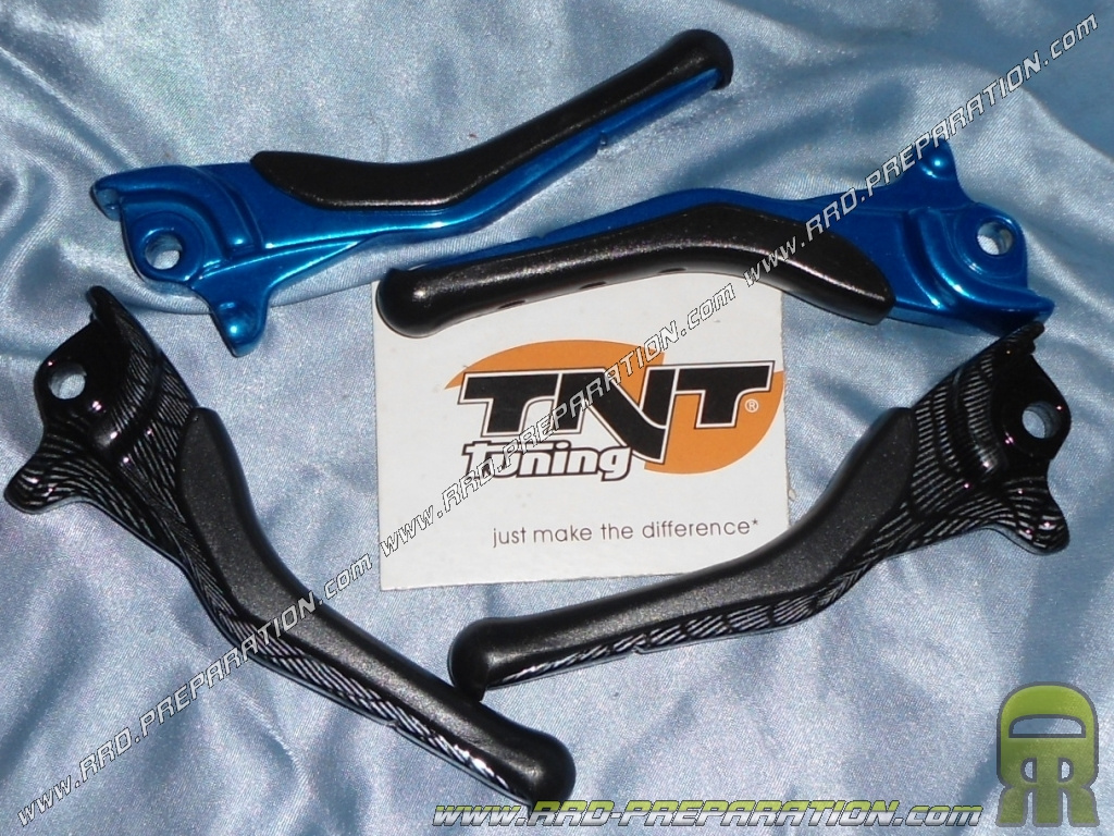 Pair Of Brake Levers Tnt Tuning In Aluminum For Scooter Mbk Nitro Yamaha Aerox Colors